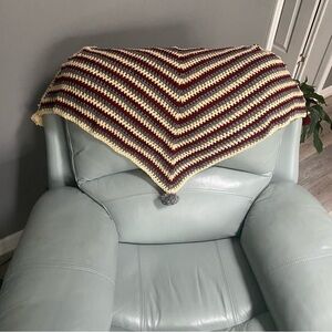 Striped Crochet Blanket